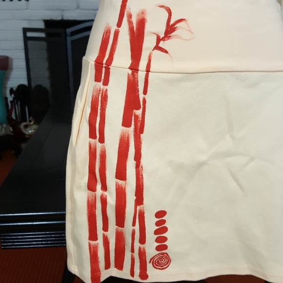 Aku / Akwa stretch bamboo mini skirt - Picture 4 of 6